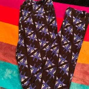 Blue fox TC lularoe leggings